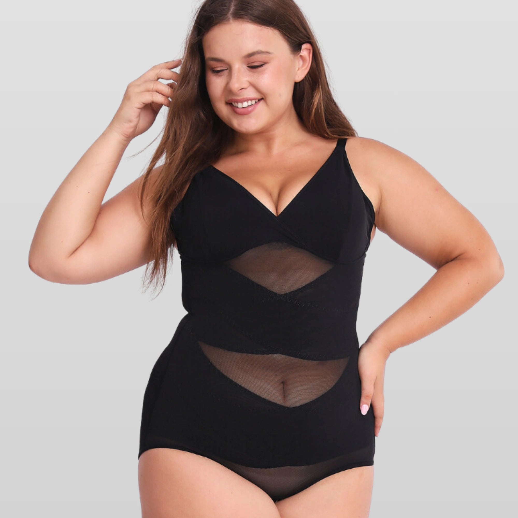 CrossOver Mesh Full Bodysuit